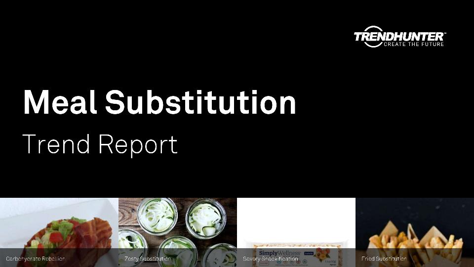 Meal Substitution Trend Report Research