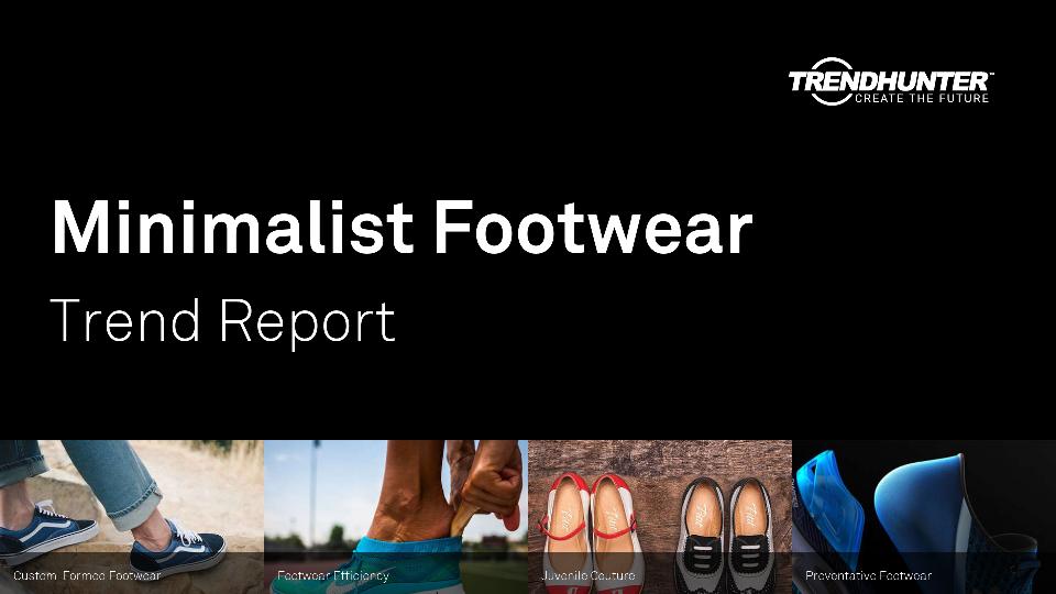 Minimalist Footwear Trend Report Research