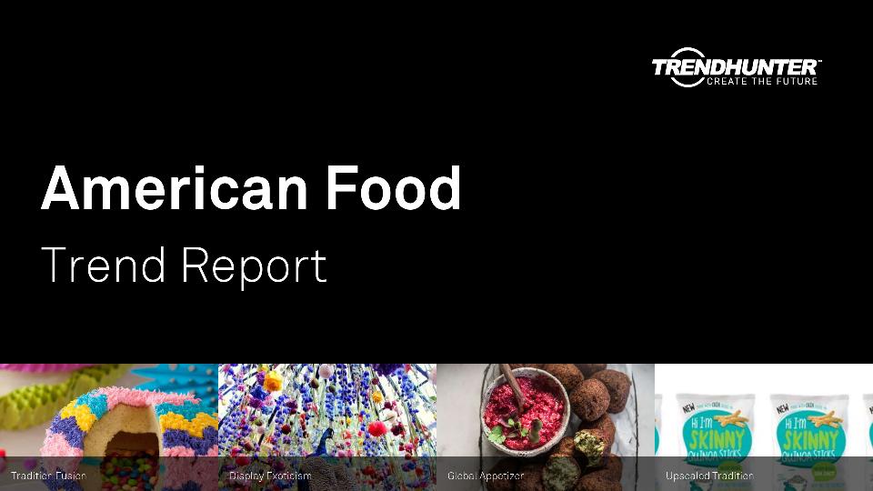 American Food Trend Report Research
