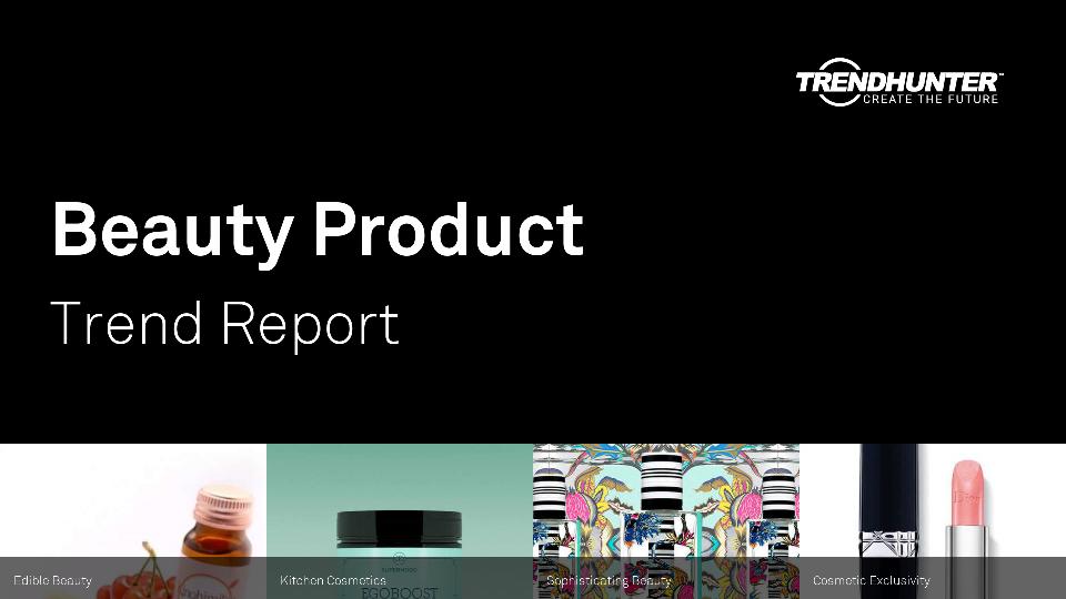 Beauty Product Trend Report Research