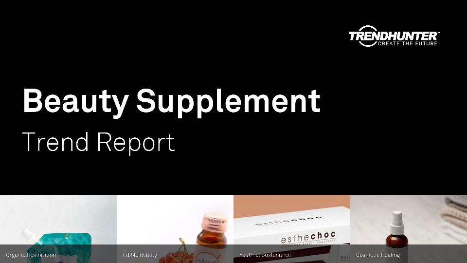 Beauty Supplement Trend Report Research
