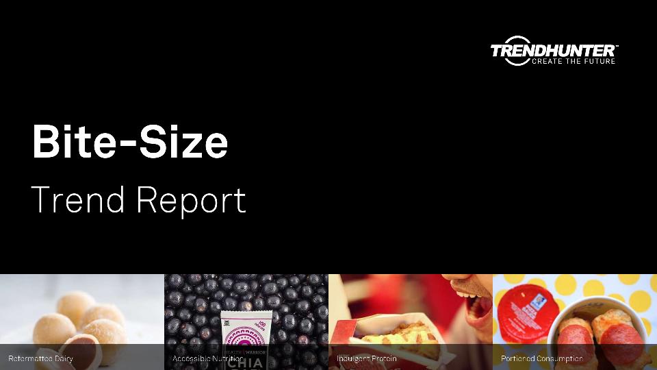 Bite-Size Trend Report Research