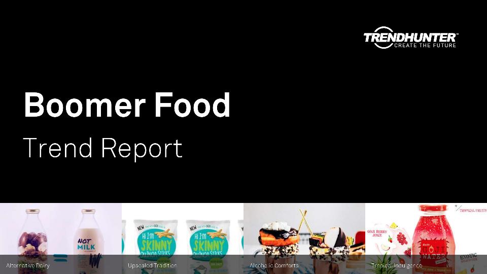 Boomer Food Trend Report Research