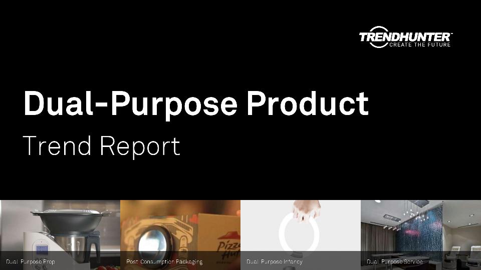 Dual-Purpose Product Trend Report Research