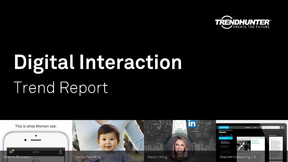Digital Interaction Trend Report Research