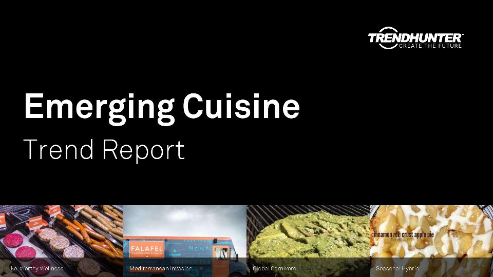 Emerging Cuisine Trend Report Research