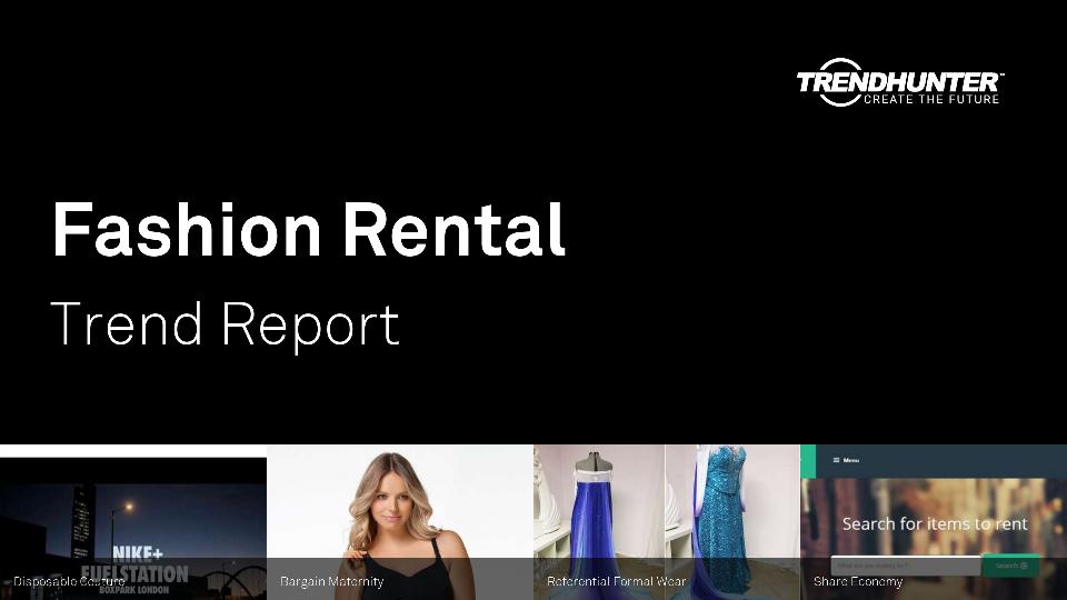 Fashion Rental Trend Report Research