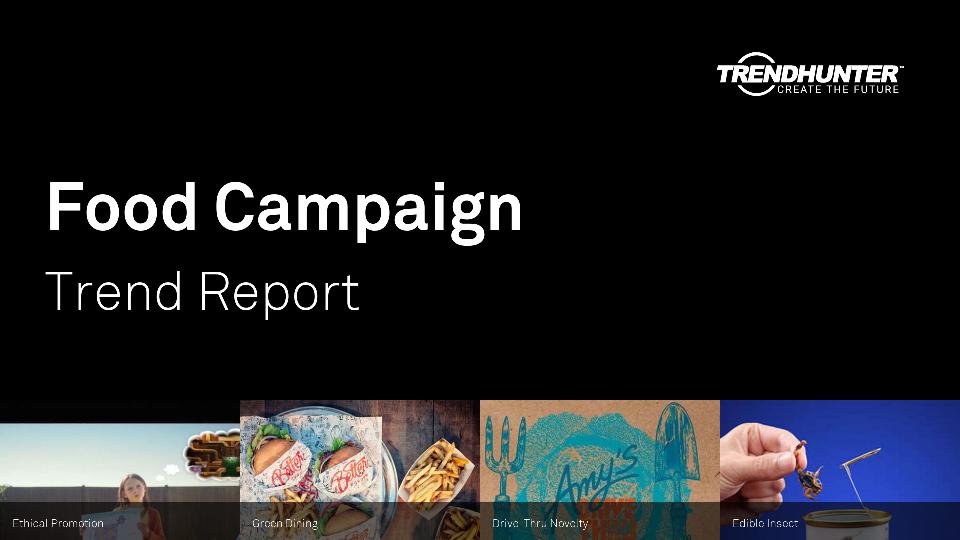 Food Campaign Trend Report Research