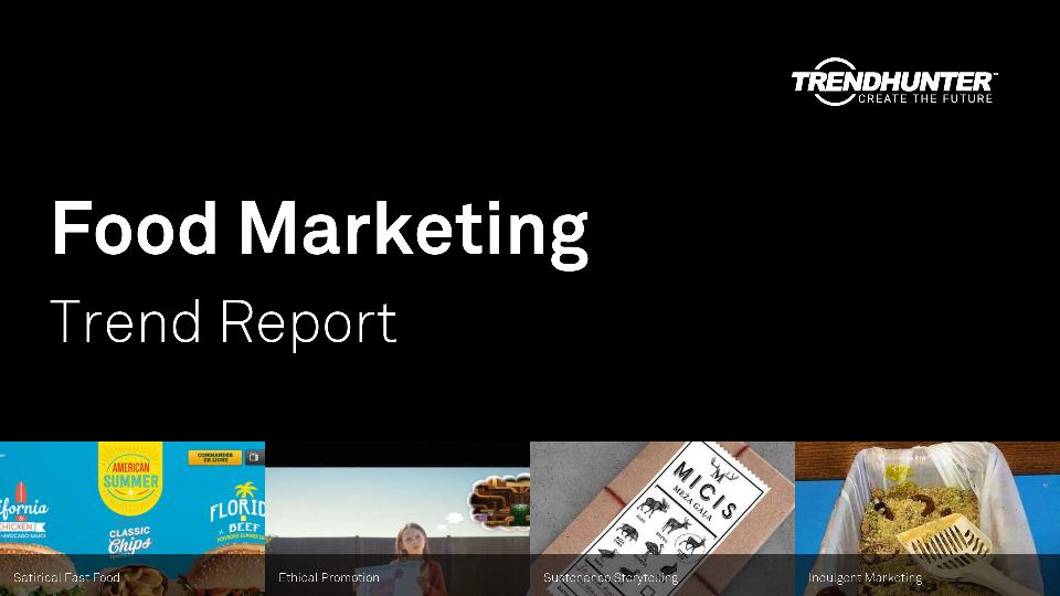 Food Marketing Trend Report Research