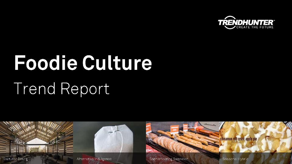 Foodie Culture Trend Report Research