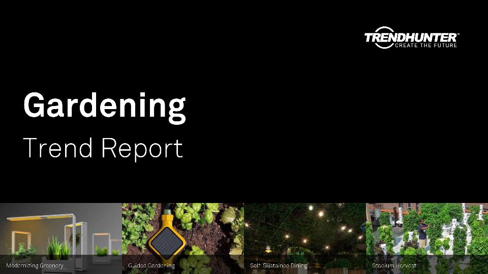 Gardening Trend Report Research