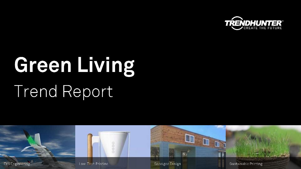 Green Living Trend Report Research