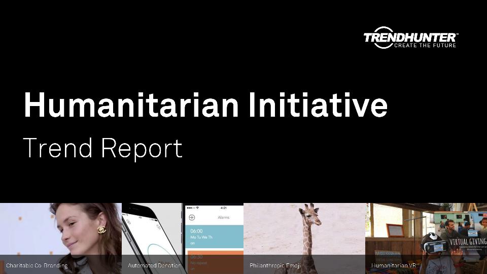 Humanitarian Initiative Trend Report Research