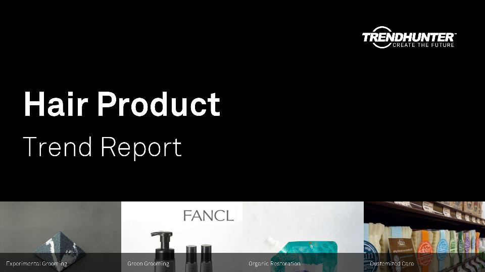 Hair Product Trend Report Research