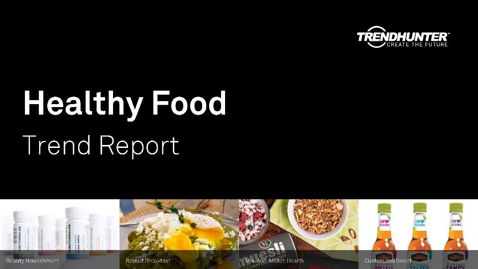 Healthy Food Trend Report Research