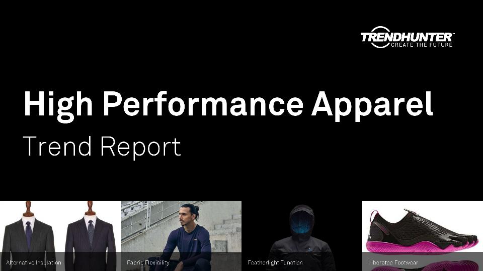 High Performance Apparel Trend Report Research