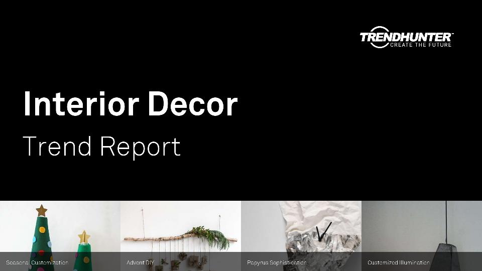 Interior Decor Trend Report Research