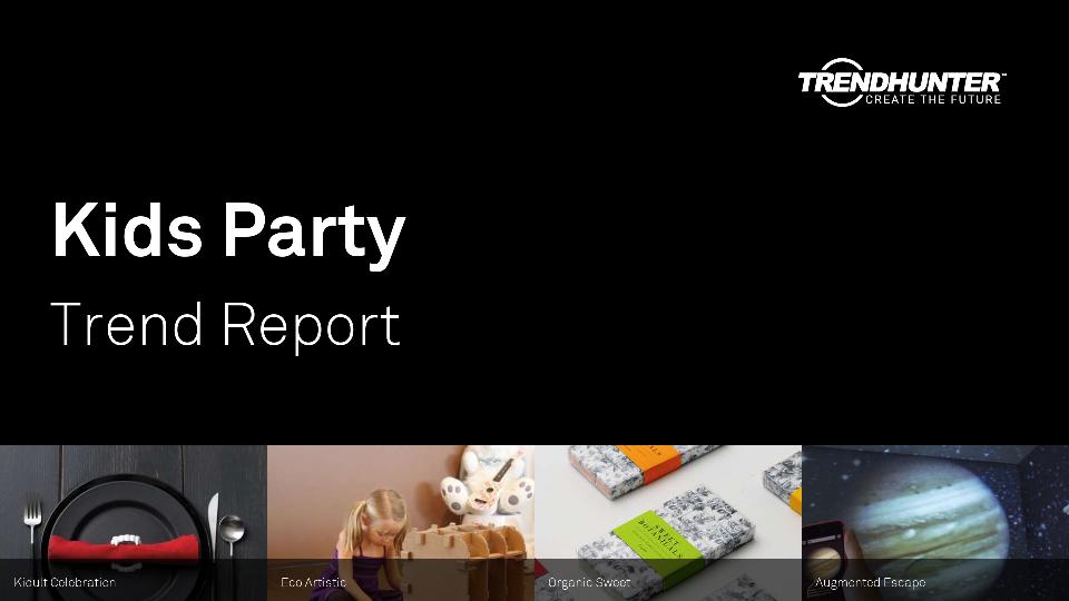 Kids Party Trend Report Research