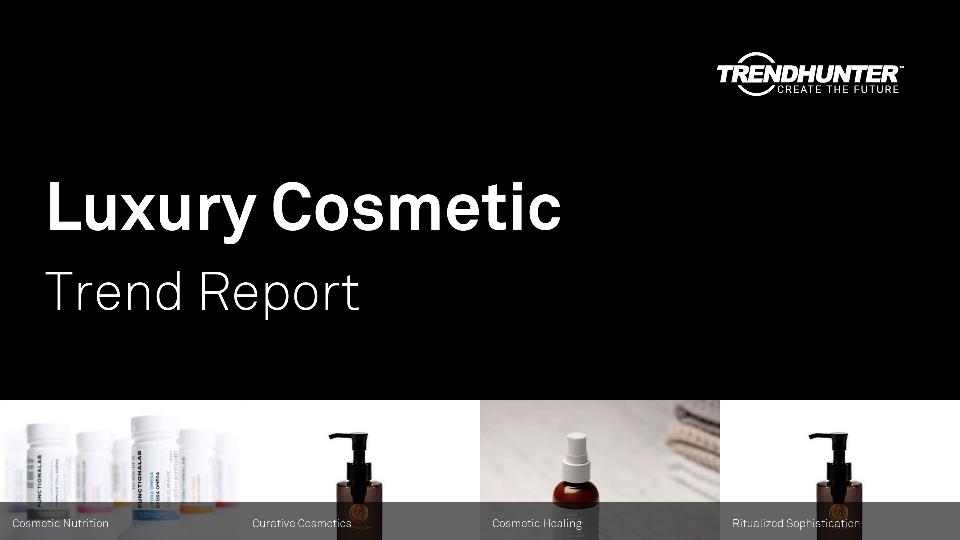Luxury Cosmetic Trend Report Research