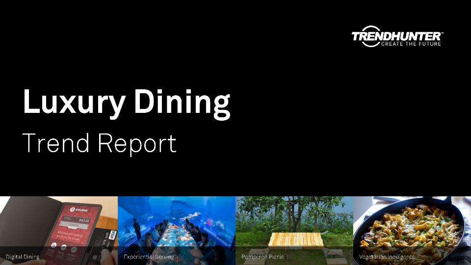 Luxury Dining Trend Report Research