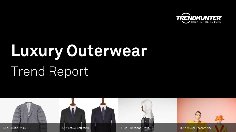Luxury Outerwear Trend Report Research