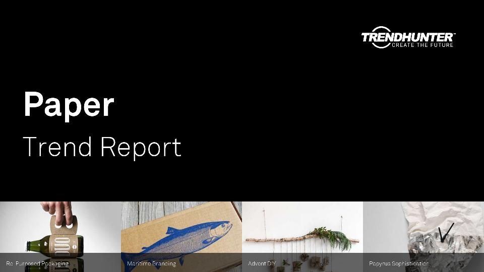 Paper Trend Report Research