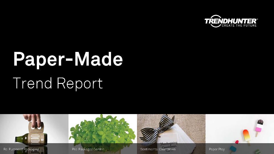 Paper-Made Trend Report Research