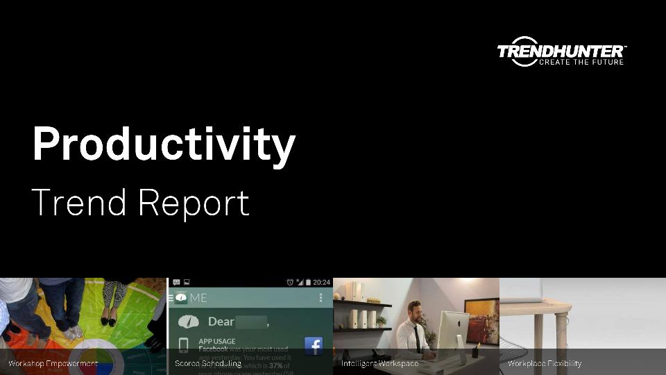Productivity Trend Report Research