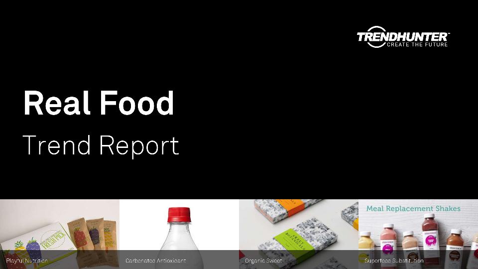 Real Food Trend Report Research