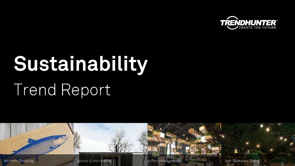 Sustainability Trend Report Research