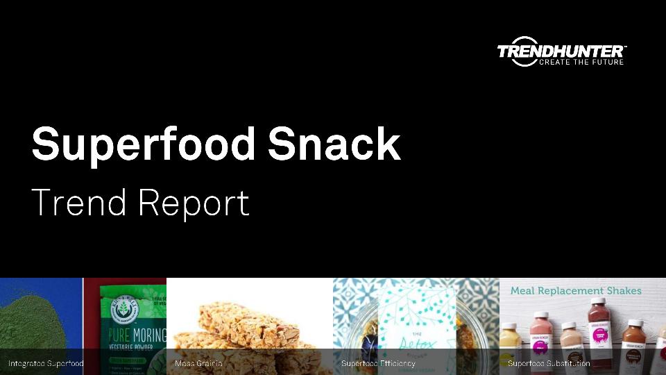 Superfood Snack Trend Report Research