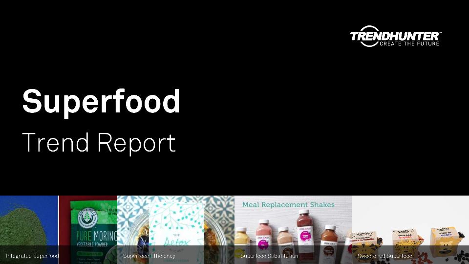 Superfood Trend Report Research