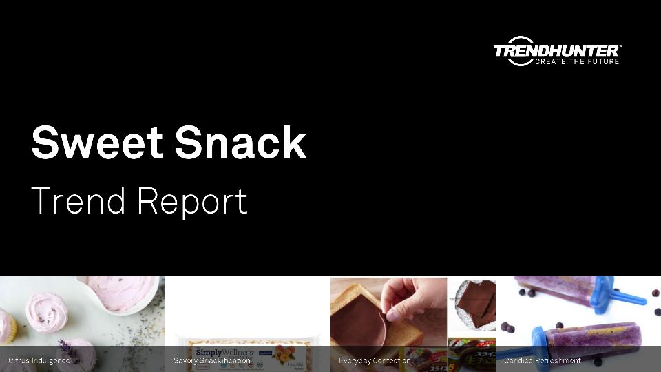 Sweet Snack Trend Report Research