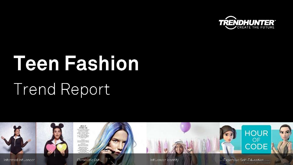 Teen Fashion Trend Report Research