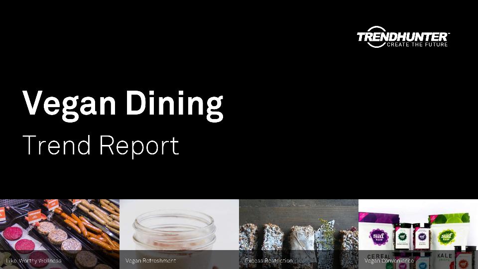 Vegan Dining Trend Report Research