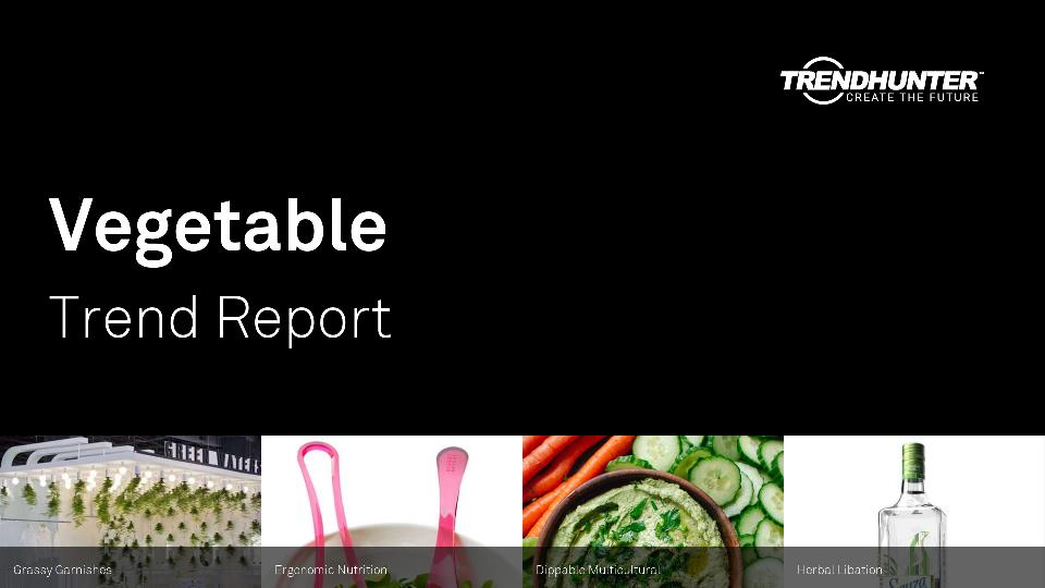 Vegetable Trend Report Research