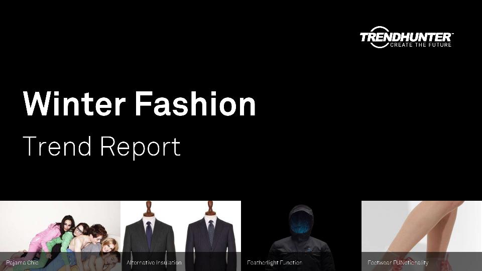 Winter Fashion Trend Report Research